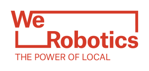 We R logotype RED strapline