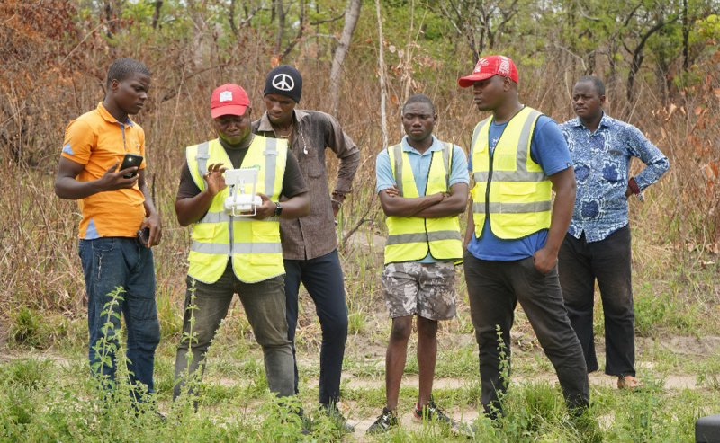 Benin Fls team Contribution of drone based mapping to the creation of a passage corridor in the settlement of conflicts between farmers and herders