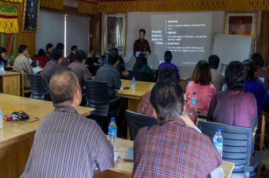 Bhutan Web Drone training for agriculture
