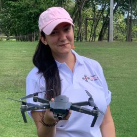 Dominican Republic Students Drone Flight Practices