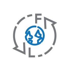 Flying Labs Icon Global Module Blue Grey RGB