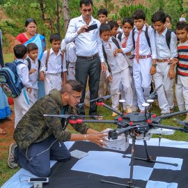 Nepal medical cargo drone deliveries