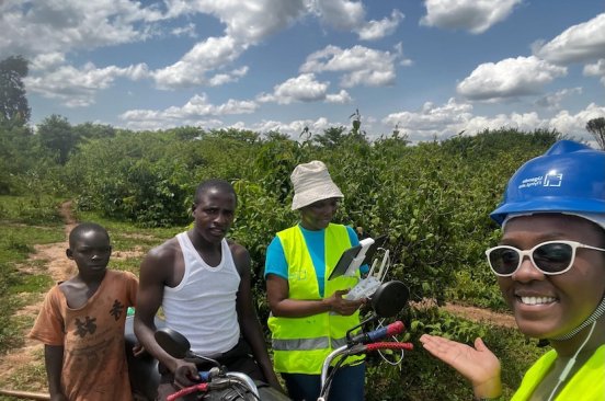 Uganda Flying Labs Riziki farm soil analysis