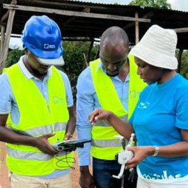 Uganda Web Team Drone Piloting