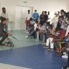 Benin Story Drone training