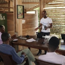 Sierra Leone Story Monitoring Wildlife and Deforestation Training