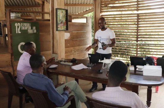 Sierra Leone Story Monitoring Wildlife and Deforestation Training