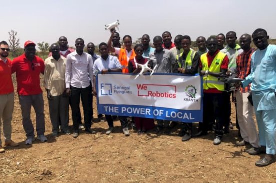 Senegal FL Training on the use of drones in mapping and in data collection May 2019