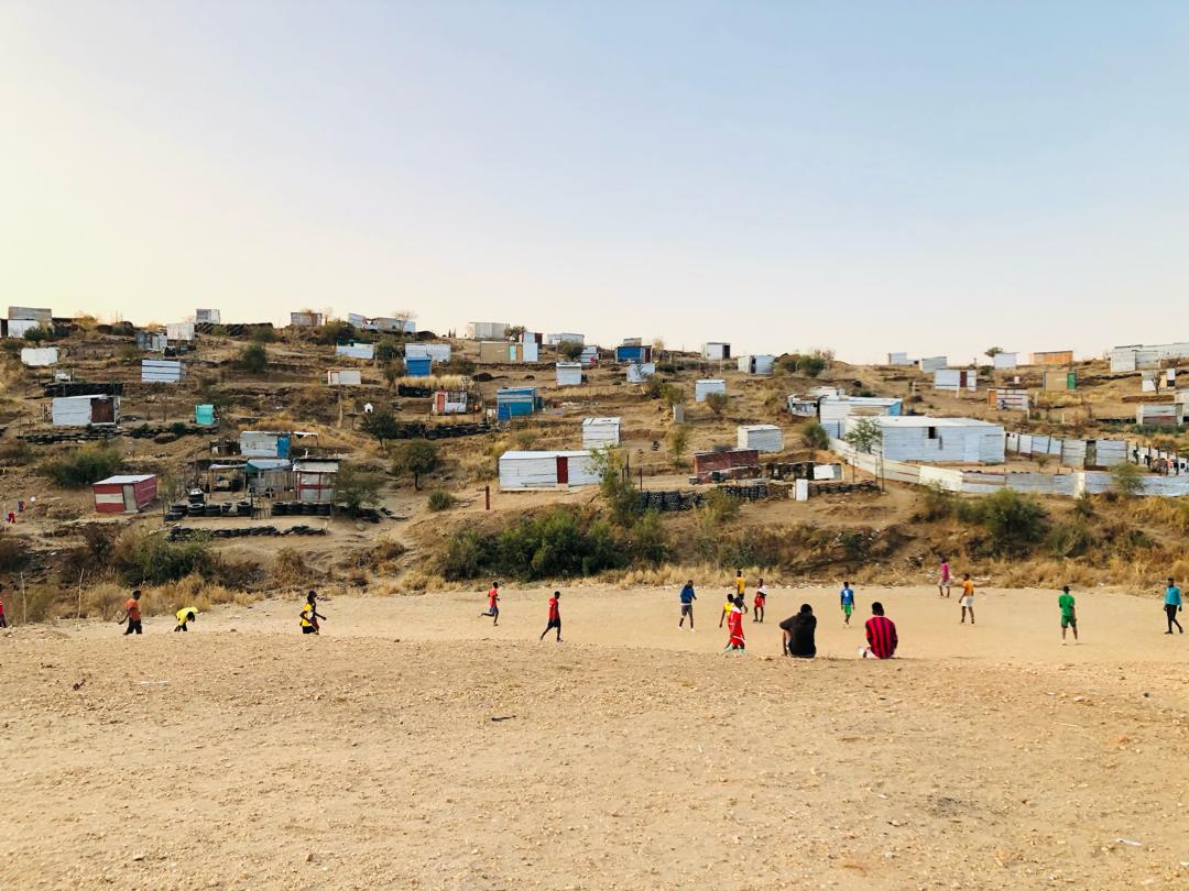 Photo of Brendan Simbwaye A informal settlement